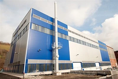 Staalconstructie kantoorgebouw